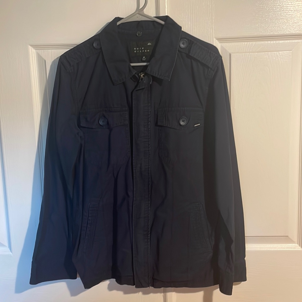 Quick Silver Zip Up Jacket